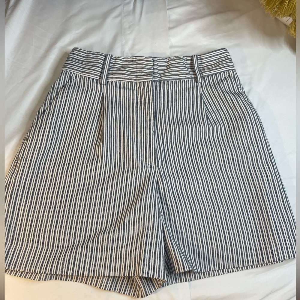 Zara Seersucker Shorts